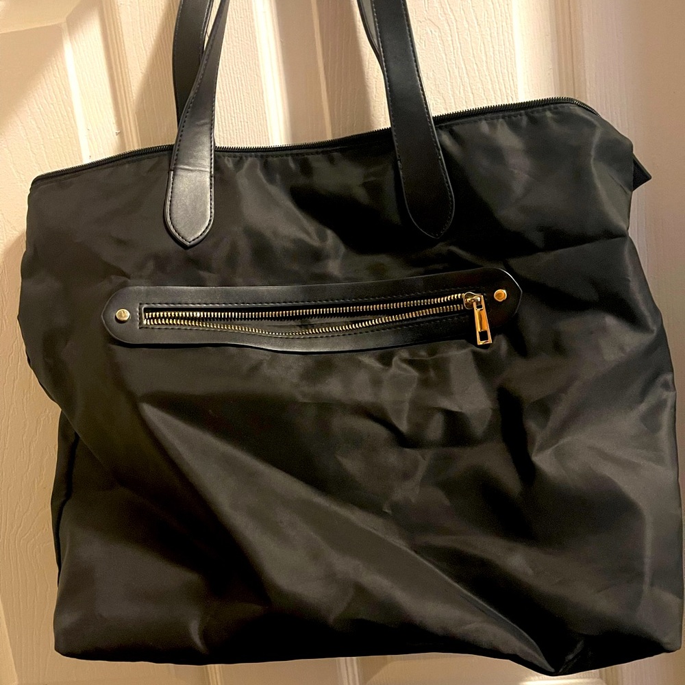 A new day tote bag